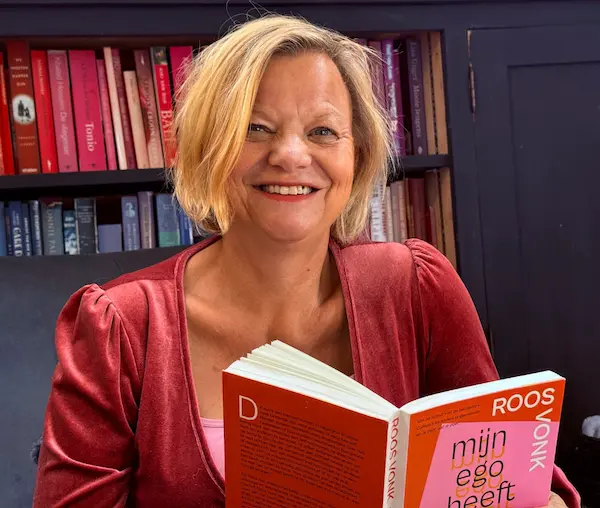 Susan van hes aan het lezen
