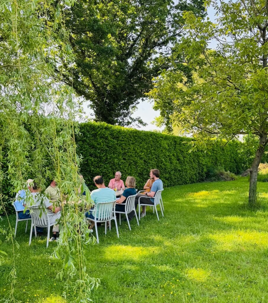 ai dag vanhesprojectmanagement werken in de tuin